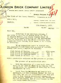 Sir Percy Malcolm Setwarts letter